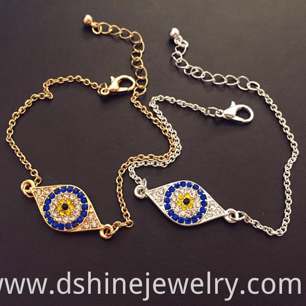 Jewelry Multicolor Evil Eye Bracelet